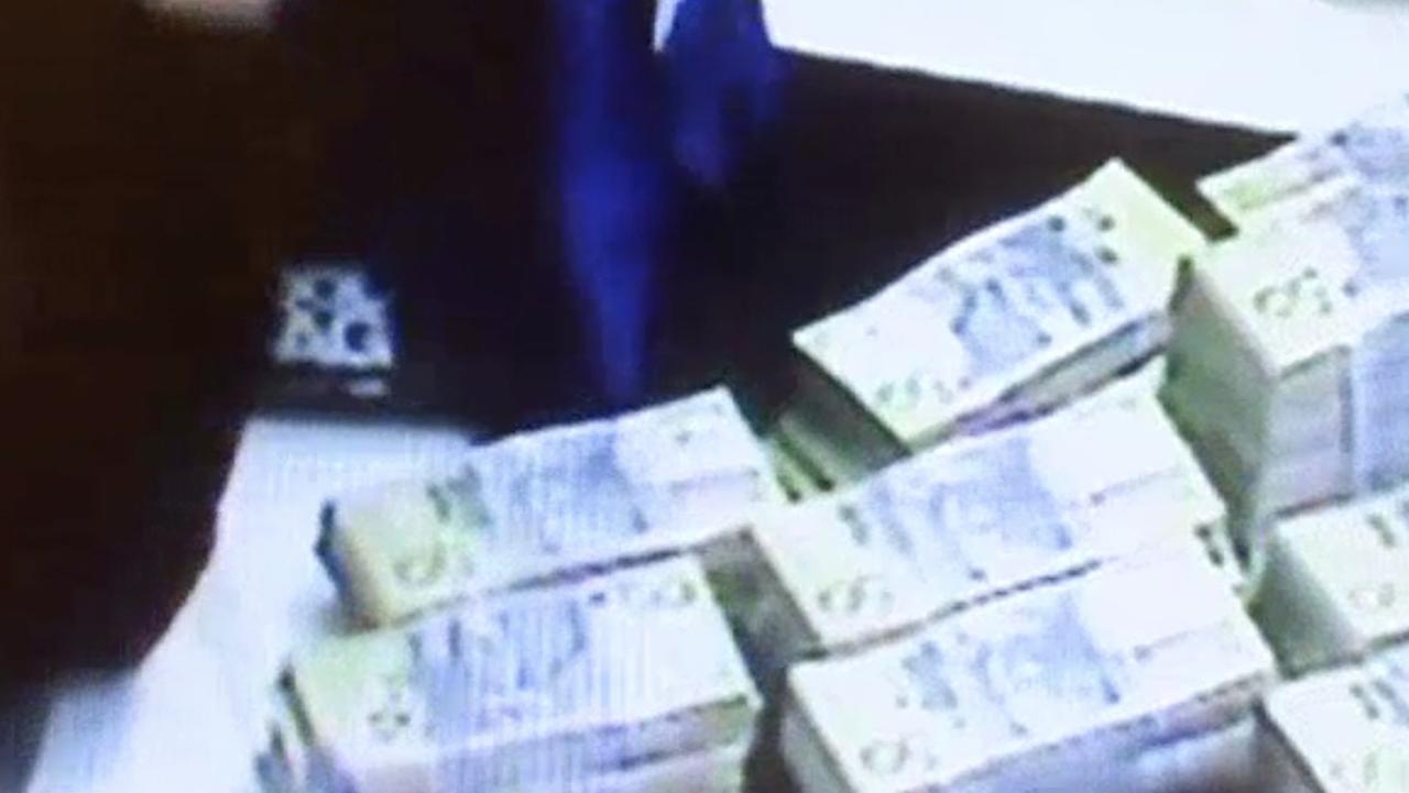 The scandal erupted after leaked CCTV footage showed a man at Crown Melbourne exchanging huge bundles of cash for gaming chips.