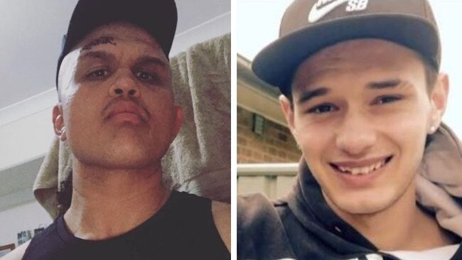 Russel Rajapakse, 28, of Mannering Park, (left) has faced court charged with murdering Corey Breceljnik (right) at Watanobbi. Pictures: Facebook