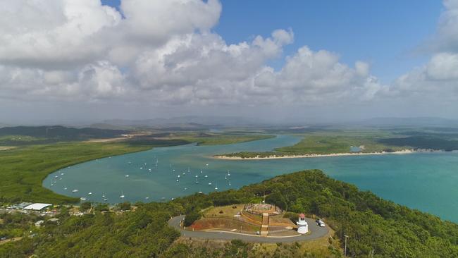 Grassy Hill, Cooktown and Endeavour River, Cooktown. Picture: Supplied