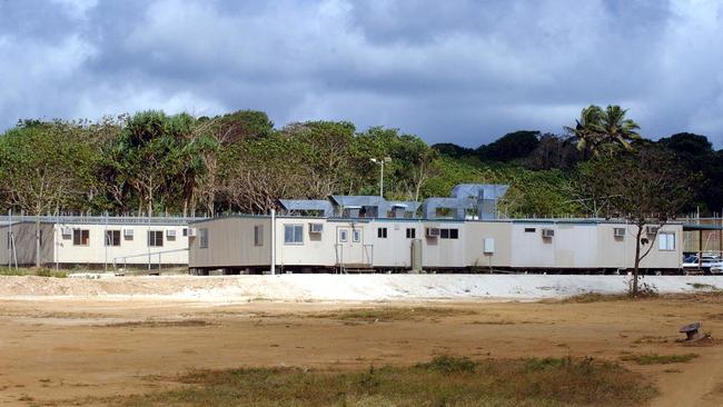 The Christmas Island detention facility in 2003. Picture: AAP/File