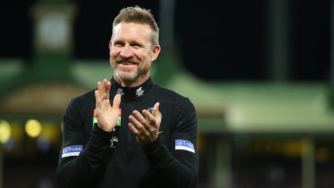 Collingwood is still searching for a replacement for Nathan Buckley. Picture: Getty Images