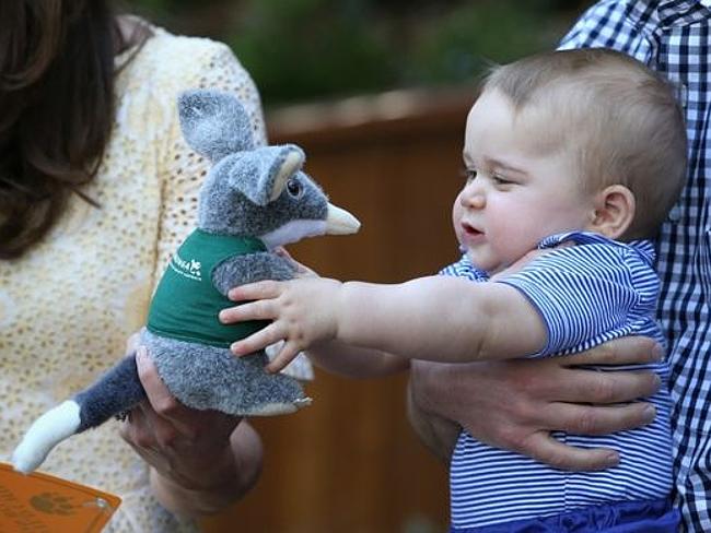 He has a strong grab. Not to mention a decent throw as he swiftly dispatched with this cuddly toy. 