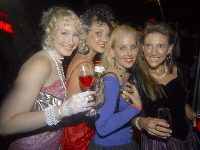 Anna Bloor, Maraika Taylor, Kat Frost and Sarah Howie (Brisbane); Abnormal Formal, Nova's annual listener party, The Met Fortitude Valley 22/2/08