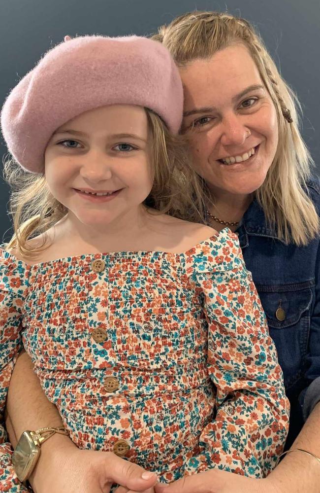 Tilly and her mother Jodie Paterson Russell. A fatal accident on the Bruce Highway near Chatsworth on May 12, 2023 tragically killed Jodie Russell. Her daughter is in Gympie Hospital with minor injuries. Picture: supplied