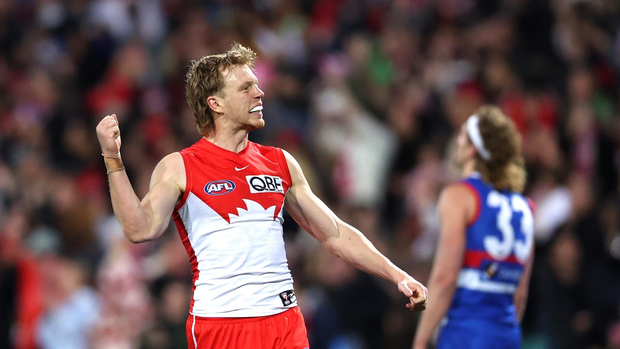 The Swans won the battle but the war still has a long way to go. Photo by Mark Metcalfe/AFL Photos/via Getty Images