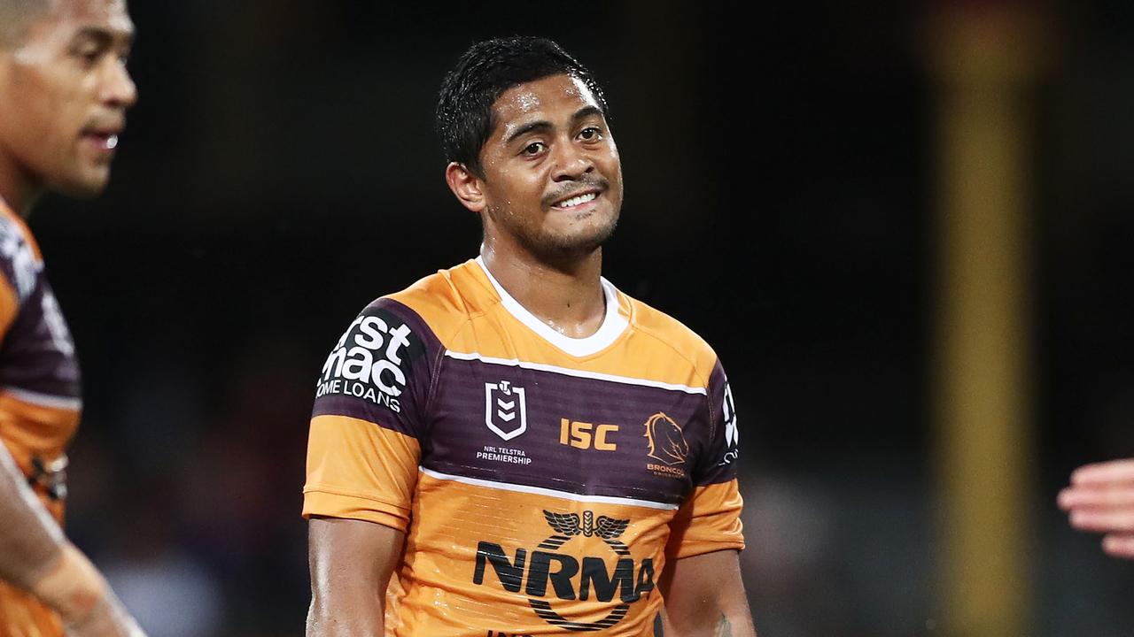 Anthony Milford struggled against the Roosters.
