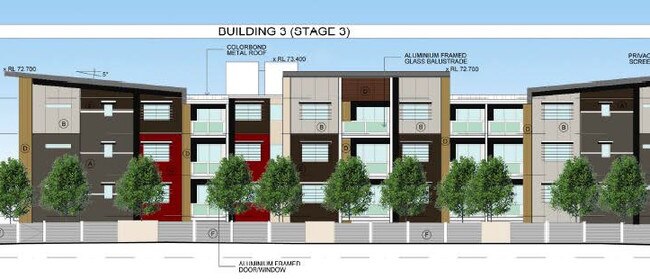 Design documents revealing the landscape plans for a new apartment complex along Klumpp Rd in Upper Mount Gravatt. The project was granted conditional approval on July 3.