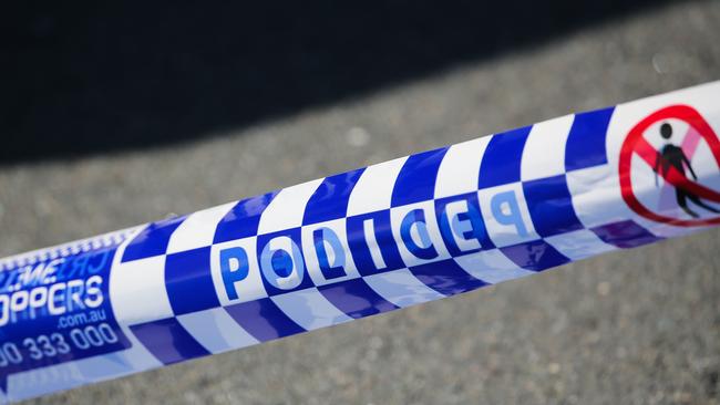 The body was found behind a concrete barrier along a NSW highway. Picture: NewsWire / Gaye Gerard