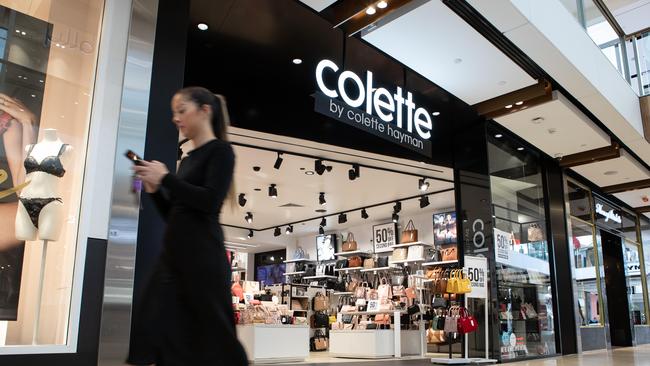 Generic views of Colette Hayman Store in Warringah Mall, Brookvale, taken on 4th February 2020. Colette stores have gone into voluntary administration. (AAP Image / Julian Andrews)