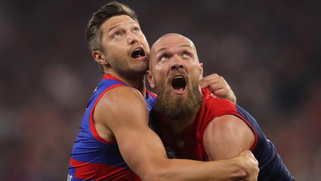 The Dogs need insurance for Stefan Martin. Picture: AFL Photos/Getty Images