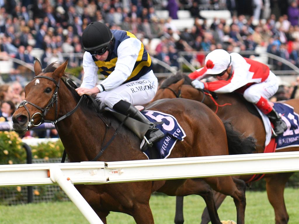 Ryan Moore and True Self prove too strong in the Queen Elizabeth Stakes.