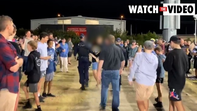 Teen handcuffed at Roosters v Eels match