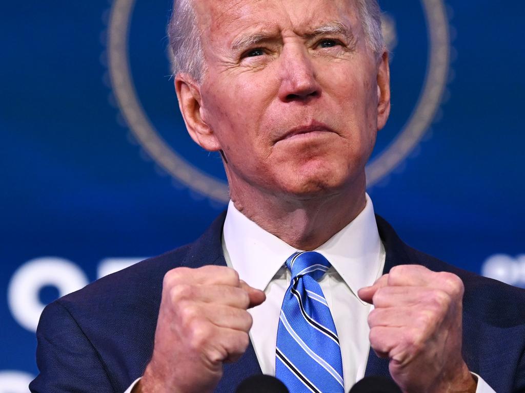 China issued a stark warned to US President-elect Joe Biden over strained China-US relations. Picture: Jim Watson / AFP