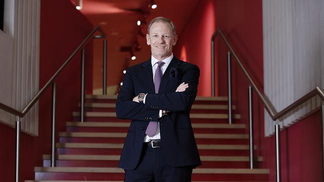 Scape co-founder Craig Carracher at new student accommodation the company developed in Redfern, Sydney. Picture: Jane Dempster