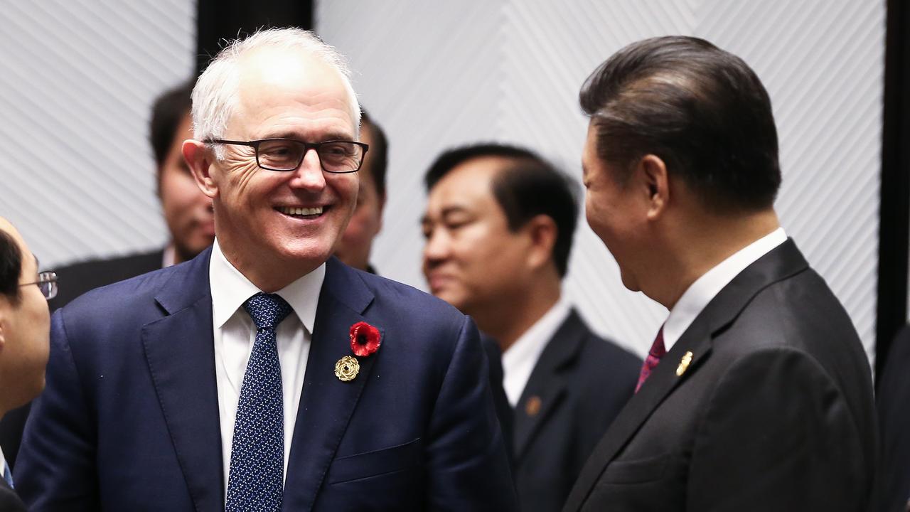 Malcolm Turnbull was the last Australian prime minister to have a dialogue with President Xi. Picture: AAP Image/Fairfax Media, Alex Ellinghausen