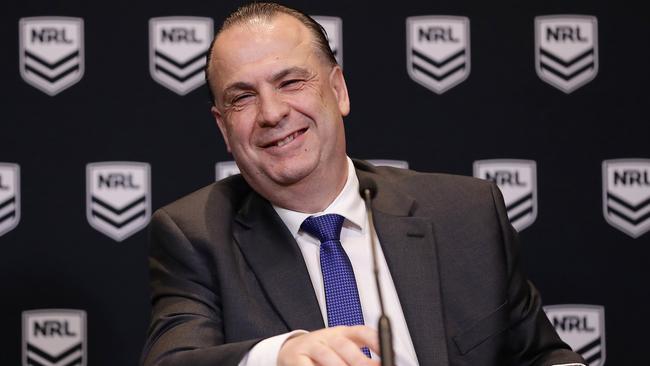 Australian Rugby League chairman Peter V’landys says he saved the AFL from financial ruin last year. Picture: Getty