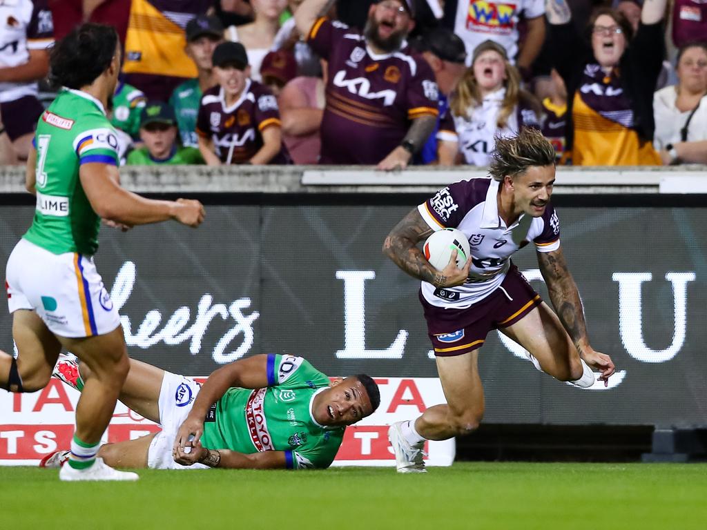 Jesse Arthars was a shining light for the Broncos. Photo NRL Imagery