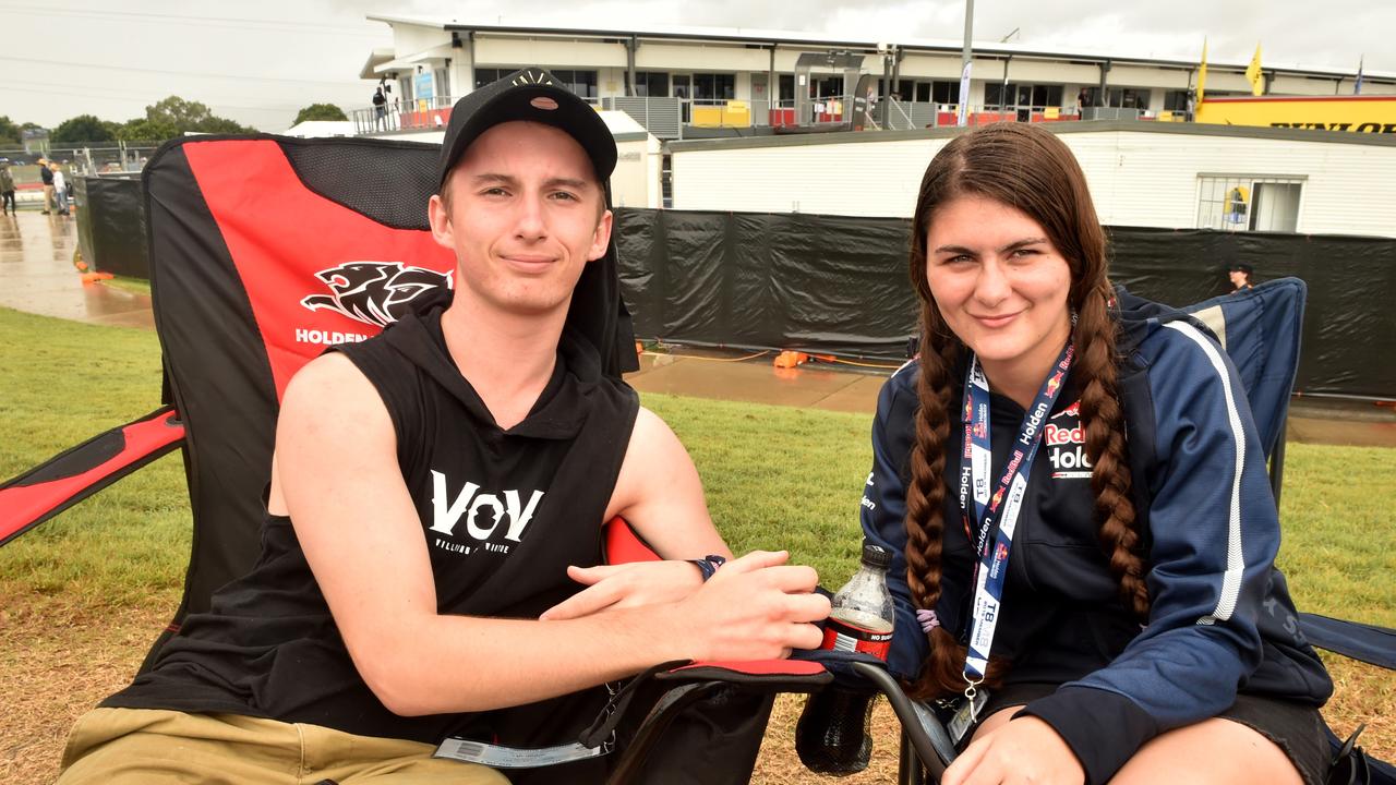 Watpac Townsville 400 Day One. Socials. Nicholas Van Dreumel and Samantha Pearce from Mt Morgan. Picture: Evan Morgan