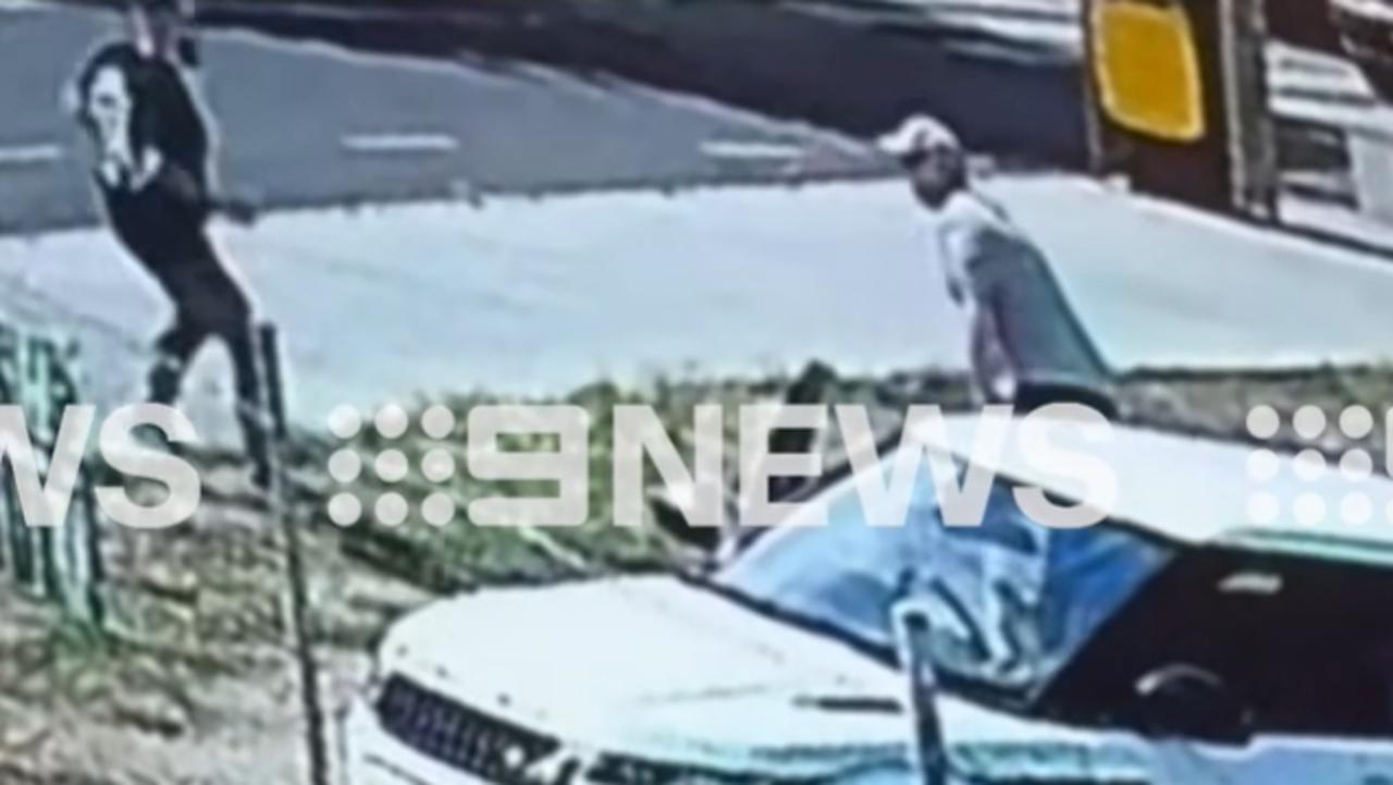 Attempted carjacking at Munno Para. Picture 9NEWS