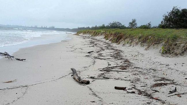 Flooding and cyclones have caused significant erosion at Woodgate Beach for the past 10 years.