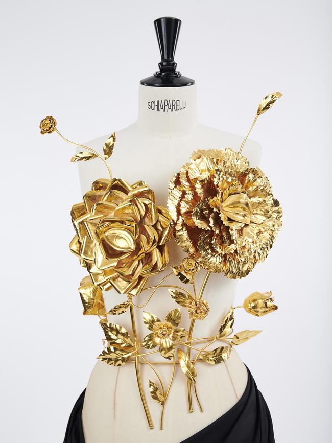 Jewellery bustier (2021-22) from The Matador Couture collection, by Daniel Roseberry, Maison Schiaparelli.