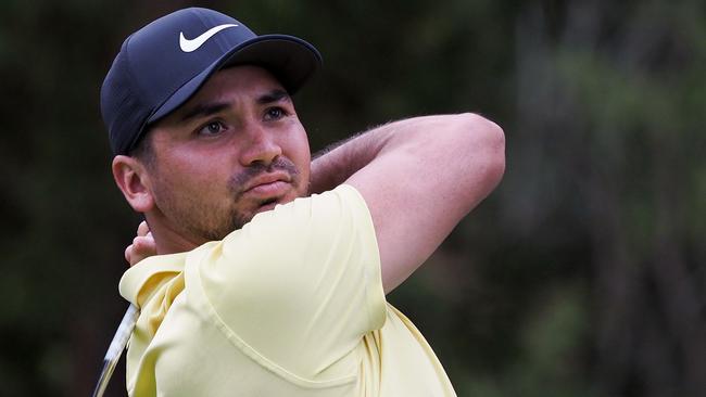 Jason Day has been named as the fourth Australian in the International team for the President’s Cup. Picture: AP Photo/Lee Jin-man.