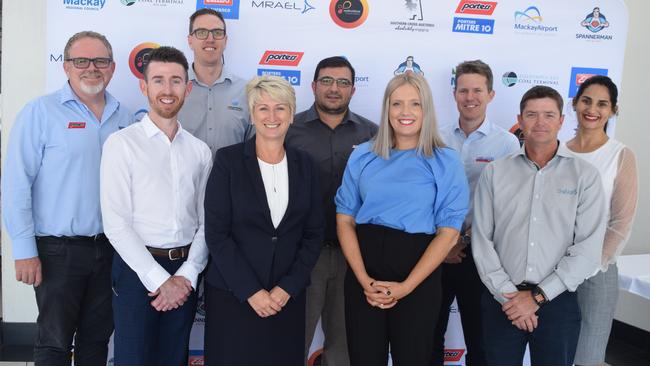 Mackay Chamber of Commerce 2020 management committee: L-R Greg Porter, Geoff O'Connor, Scott Jamieson, Cathy Sullivan, Simon Vigliante, Victoria Gracie, Ben Dolphin, Gregg Jones and Sarah Miotto.