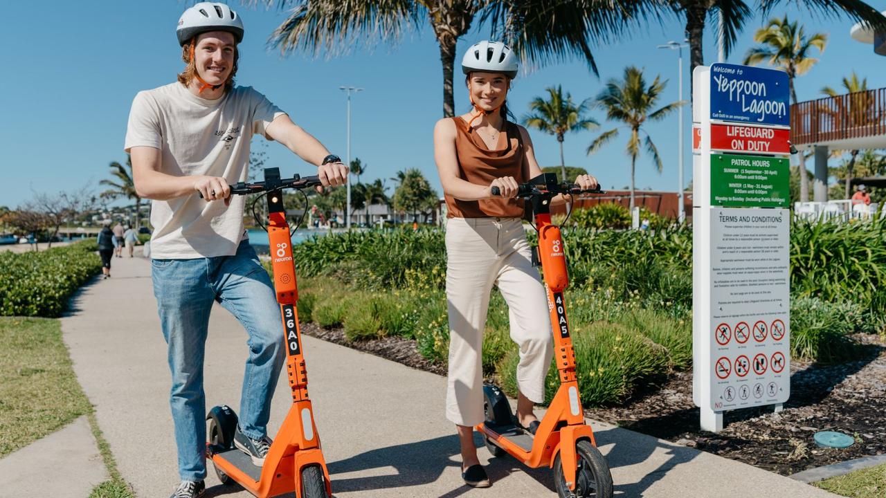 E-scooters have proved popular since being introduced to Yeppoon on a trial basis in November, 2022.