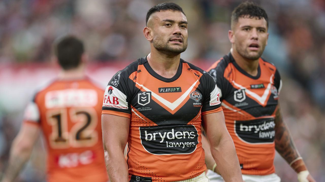 Tigers winger David Nofoaluma has fallen out of favour after losing form.