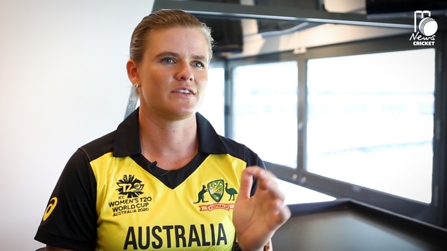 Jess Jonassen's first taste of international women's cricket