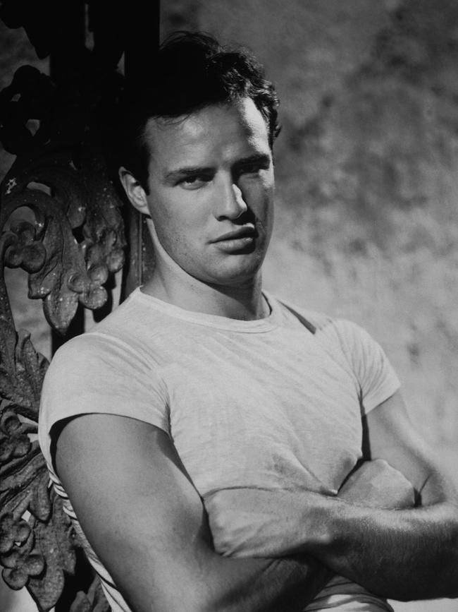 Actor Marlon Brando poses for a portrait on the set of the movie A Streetcar Named Desire in 1951. Picture: Warner Bros/Getty Images