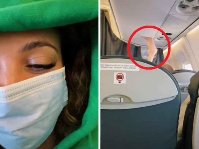 Celeb ‘rattled’ by woman’s ‘foul’ plane act