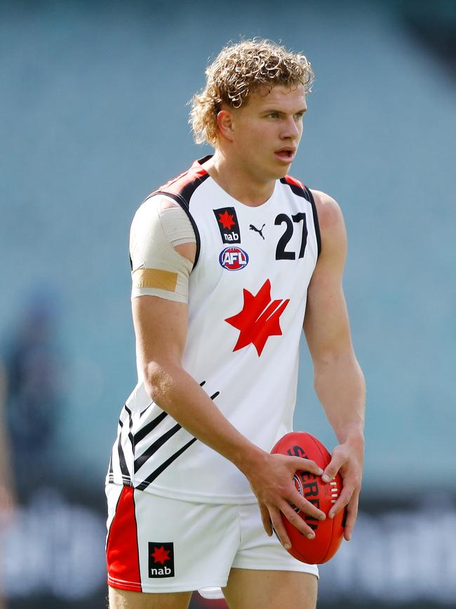 Suns Academy talent Jed Walter. Picture: Dylan Burns/AFL Photos via Getty Images