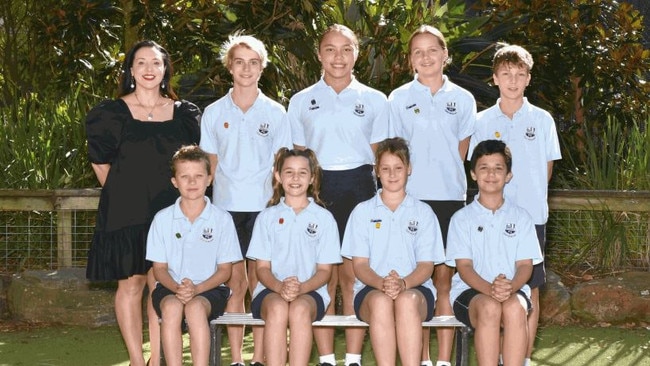 A photo of the House Captains at Mosman Primary School.