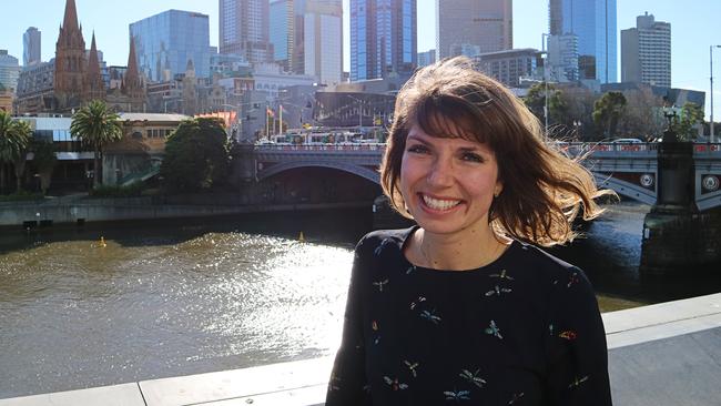 Dozens of cyclists took part in a memorial ride honouring Gitta Scheenhouwer (pictured) who was killed while riding her bike on Chapel St this month.