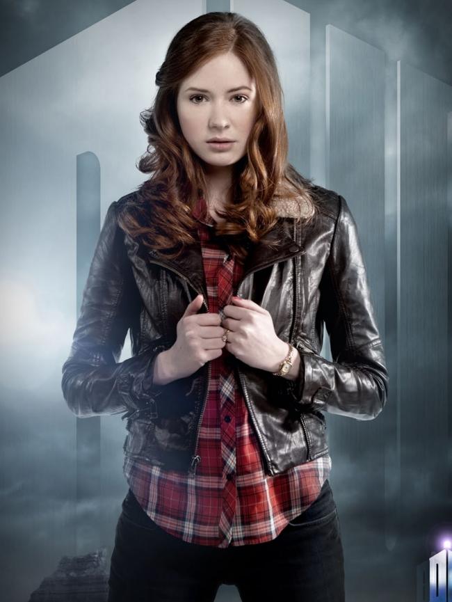 Gillan as Doctor Who companion Amy Pond. Amy worked with the 11th Doctor, played by Matt Smith. Picture: ABC