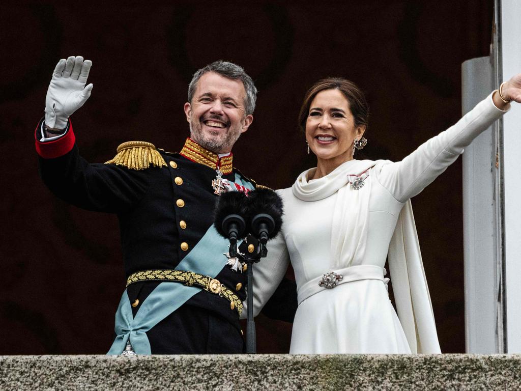 The new King and Queen of Denmark. Picture: Thomas Traasdahl/Ritzau Scanpix/AFP