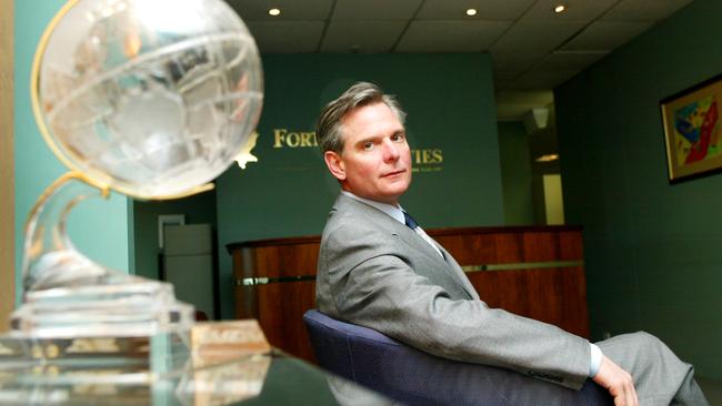 Joe Forster, managing director of Fortrend Securities in Melbourne.