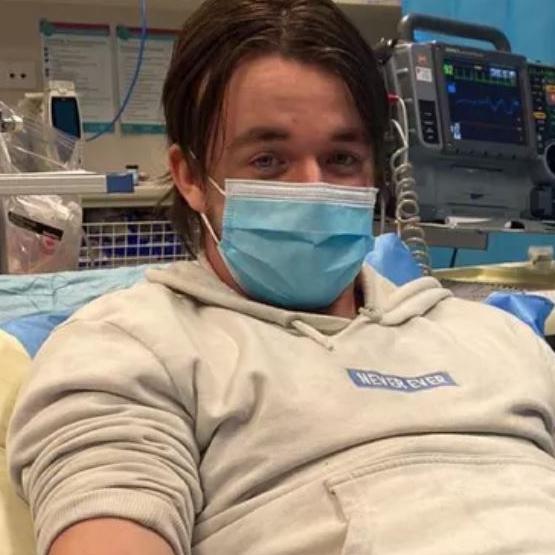 Ethan, 17, remained calm during his week-long ordeal between sharp pain and the eventual diagnosis but he says it has changed his mentality regarding his health and other young people. Picture: Supplied