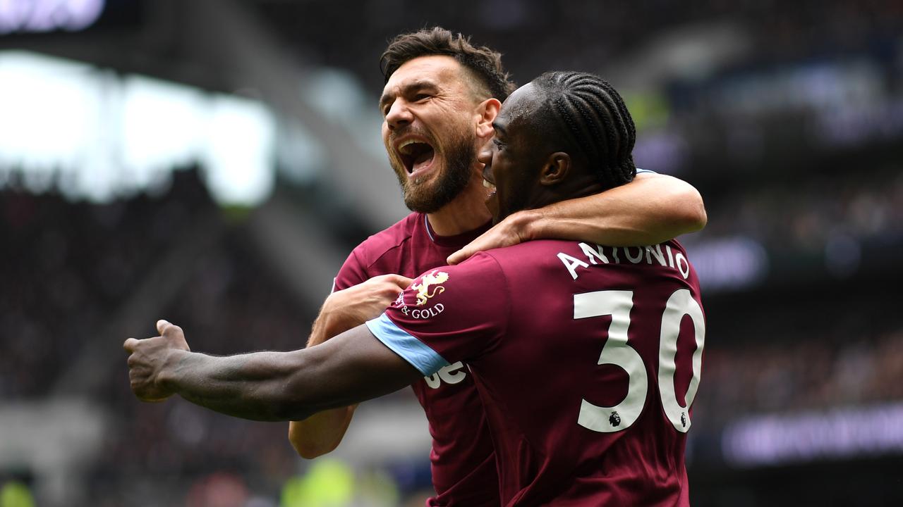 Michail Antonio scored the only goal as West Ham beat Spurs.