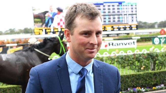 Cyber Attack has been very good in both starts for trainer Stirling Osland (pictured) and looks tough to beat at Tamworth on Thursday. Picture: AAP Image