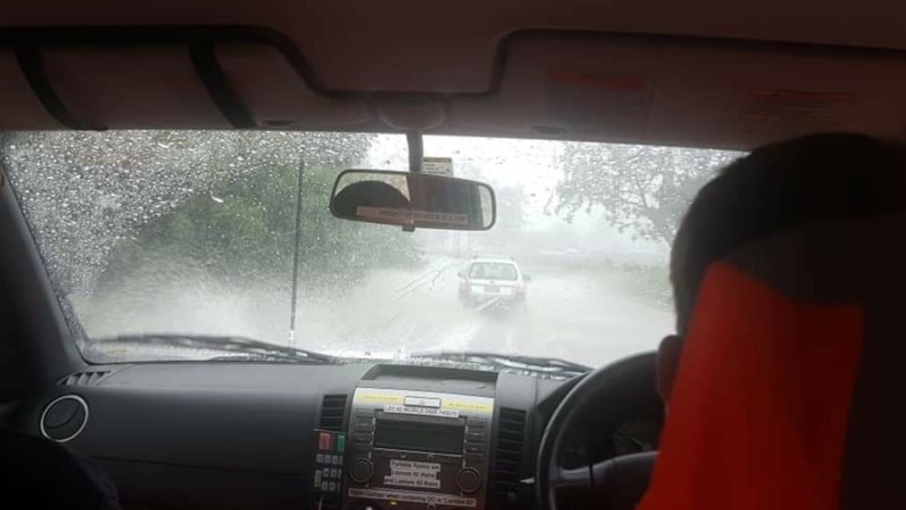 SOCIAL MEDIA IMAGE DISCUSS USE WITH YOUR EDITOR - FLOOD RESCUE: SES Lismore Unit volunteers conducted a flood rescue on Sunday March 21, 2021 as heavy rain continued to hammer the region.