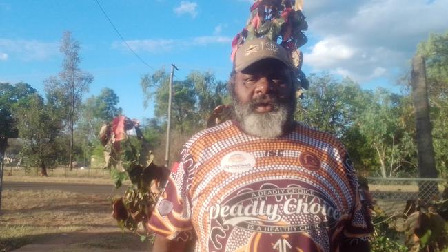 Joseph Callope leads a men’s group called Bungaru. Picture: supplied