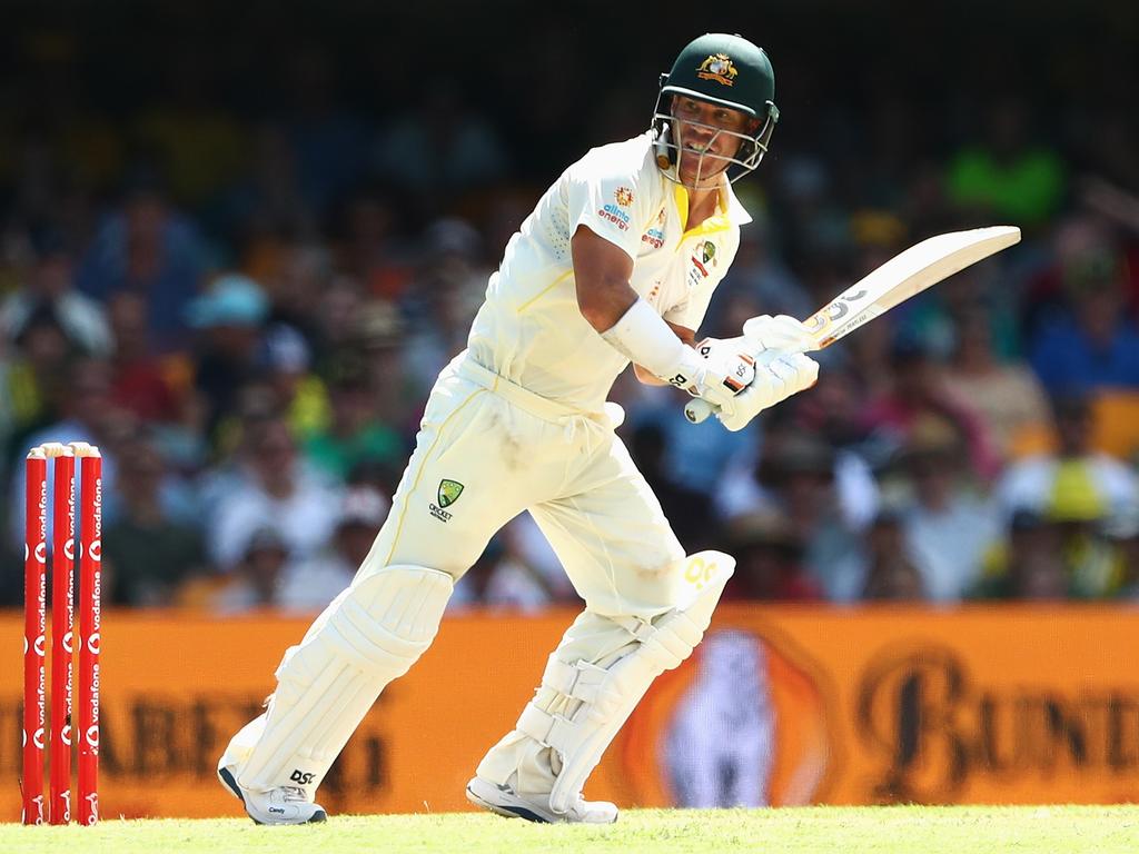 David Warner was given multiple lives by England in the first Test at The Gabba and he made them pay by nearly notching a century. Picture: Chris Hyde/Getty Images