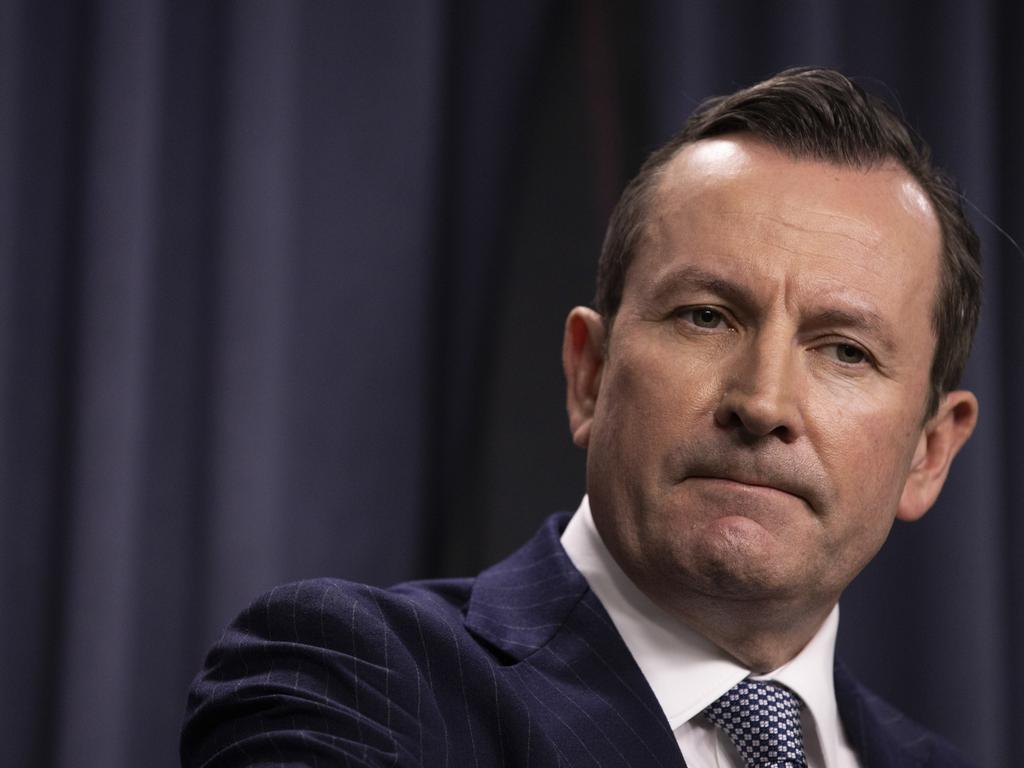 Premier Mark McGowan announced the changes on Friday. Picture: Matt Jelonek/Getty Images