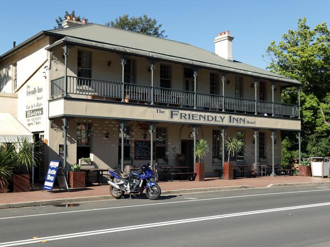 The Friendly Inn Hotel in Kangaroo Valley.