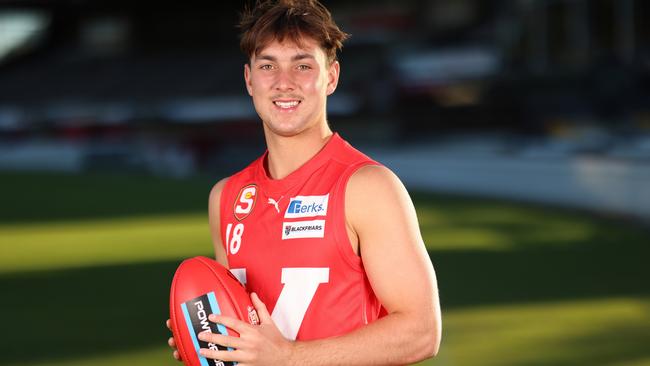 Rooster Louie Montgomery. Picture: Cory Sutton/SANFL