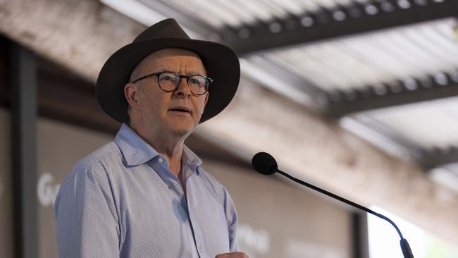 Prime Minister Anthony Albanese at the annual Garma festival. Picture: Supplied