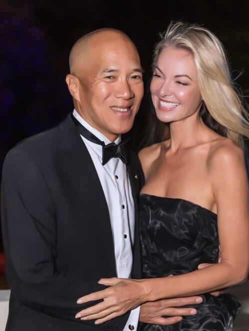 Dr Teo and Traci Griffiths began dating in 2020.