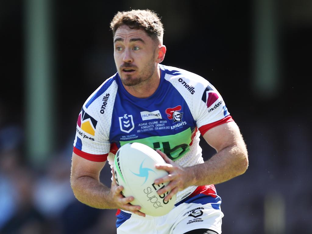 NRL 2022 news | Adam Clune's ride to Newcastle Knights No.7 and training  with Andrew Johns | CODE Sports